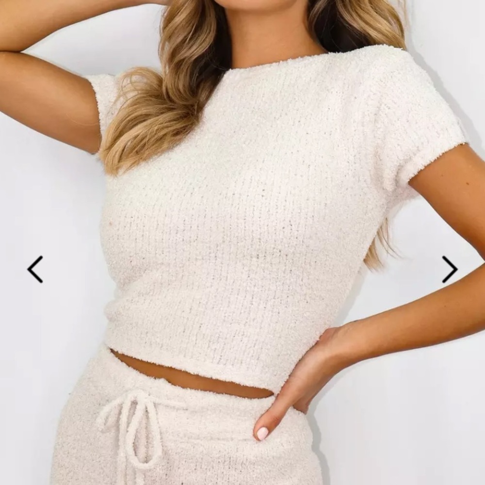 Missguided Boucle Top